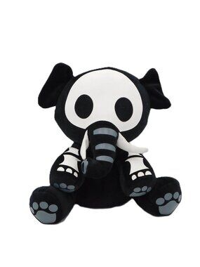 Skelanimals Elle the Elephant Plush | Halloween Gothic | Rare | VGUC